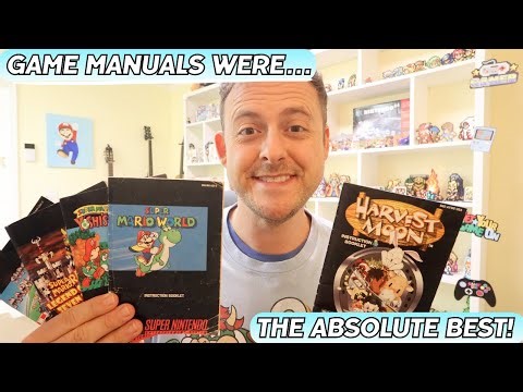 Game Manuals Were The Absolute BEST!