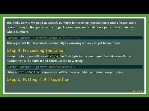 Doubling Numbers in User Input with Java