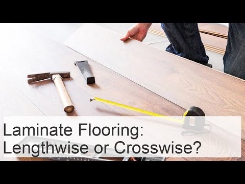 How to lay laminate flooring in a narrow hallway: lengthwise or crosswise