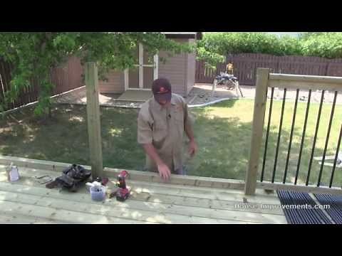 How To Build A Deck | #4 Railing
