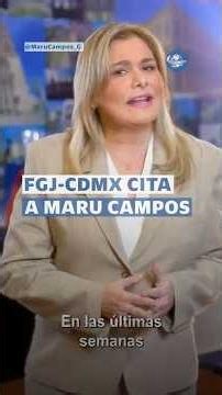 Maru Campos recibe nuevo citatorio; ahora por secuestro denunciado por Javier Corral