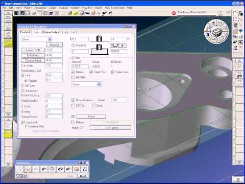 GibbsCAM Advanced Mill Part (from Solid Model)