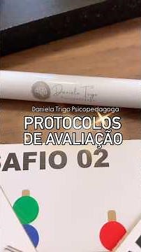 Seleção de alguns protocolos de avaliação Psicopedagógica. #psicopedagogia #supervisão