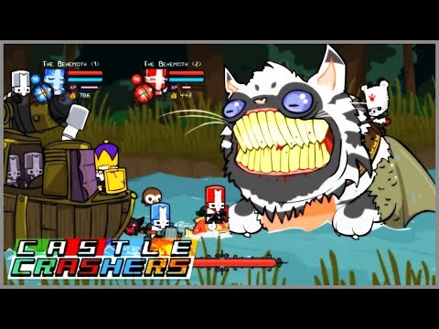 Castle Crashers -- ALL THE ANIMAL ORBS!