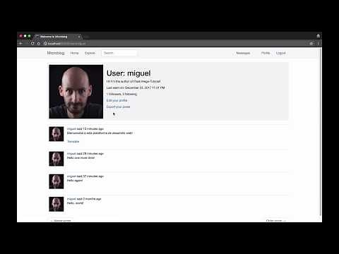 The Flask Mega-Tutorial Introduction