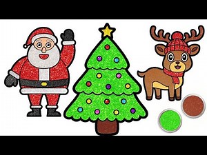 Christmas drawing 🎅🏻 🎄Drawings for children | Christmas Special | Chiki Arte