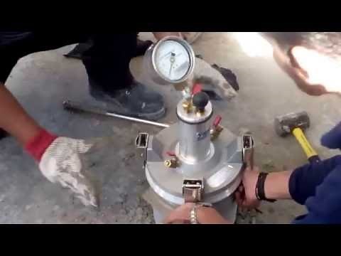 Measurement of Air Content of concrete: ASTM C231 Pressure Method