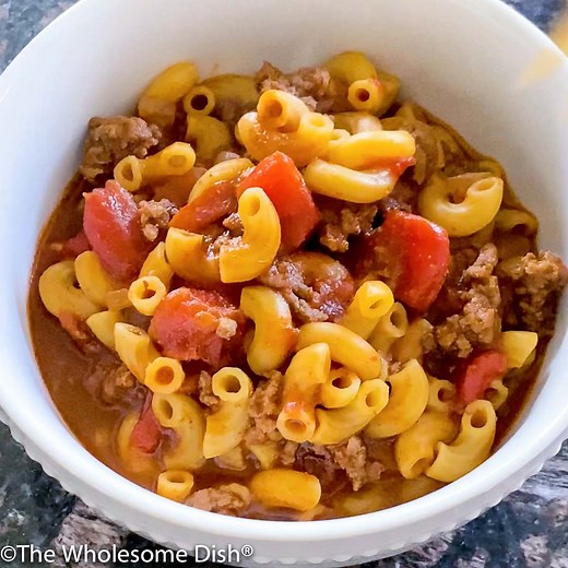 Easy Chili Mac - The Wholesome Dish