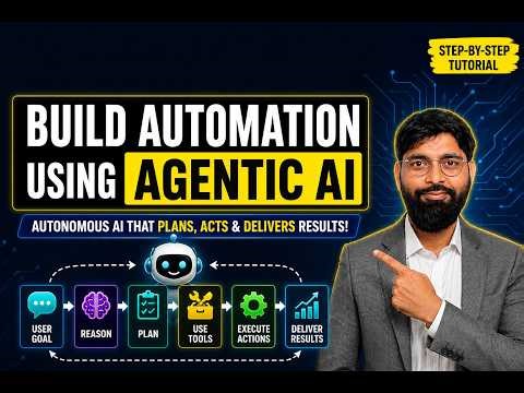 Build Automation using Agentic AI | Autonomous AI Workflow using Python