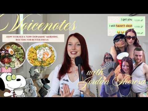 The big spring #partygirl reset | Voicenotes with Jordan Theresa