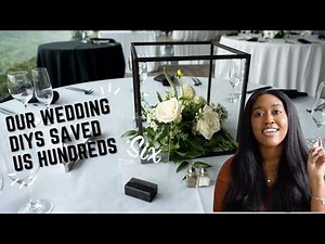 Wedding DIYs | DIY Modern Wedding Decor Ideas | Everything We DIY'd