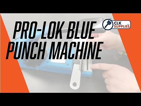 Pro-Lok Blue Punch Key Machine for Best SFIC A2