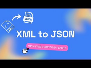 How to convert XML to JSON