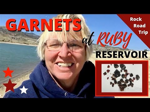 Hunting GARNETS at RUBY Reservoir: Finding TREASURE in western Montana