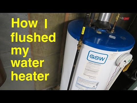 How to Flush a Water Heater ● Simple Steps