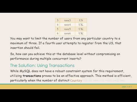 How to Limit Records in MySQL by Category for Consistent Data Entry
