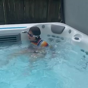 2.1K views · 77 reactions | Small backyard? No problem! Our pools and spas fit almost anywhere for fitness, uninterrupted swimming, or even a 'lazy river'! Explore the many benefits of an Endless Pools® X500 swim spa for your home. Start at https://bit.ly/3rfOV02. | Endless Pools | Facebook