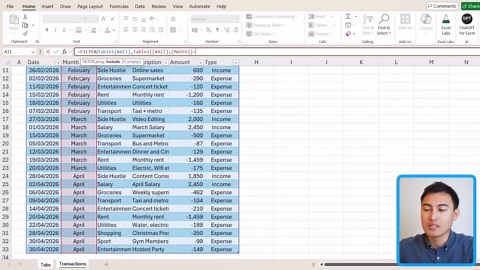 Transform Excel: make tabs that change colors!