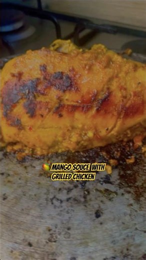 Mango souce with grilled chicken part ll