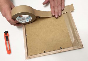 How to Seal the Back of a Frame with Picture Framing Sealing Tape