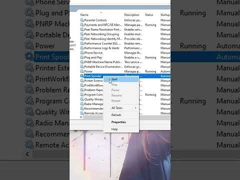 How to Stop Printer Spooling on a Windows Computer