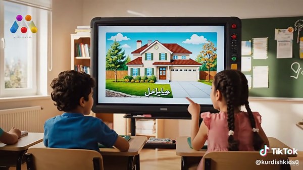 Learn English with Kurdish Meanings in Fun Video