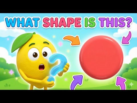 Learn Shapes for Kids | Circle, Square, Triangle & More | Fun Preschool Learning | Lemon Tree