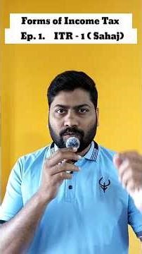 Who Can File ITR-1 Form? | ITR-1 Eligibility Explained | Income Tax Return Filing 2025