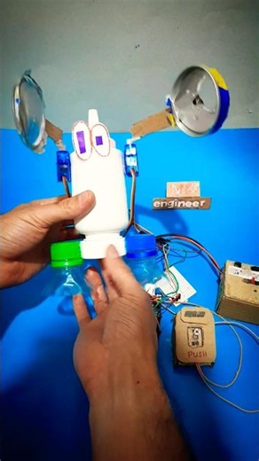 Homemade Arduino Robot Project #diy #handmade
