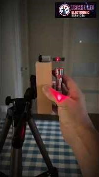 New DIY Mini Laser Level Project🔴 |Perfect Straight Linesfor Walls and Ceilings shorts