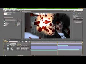 Day 8 - Blood Splatter on Lens (12 Days of VFXmas)