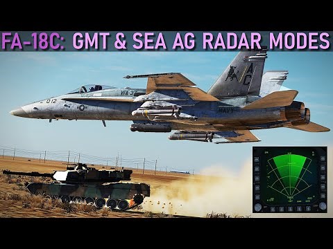FA-18C Hornet: Air To Ground (GMT & SEA Modes) Tutorial | DCS WORLD
