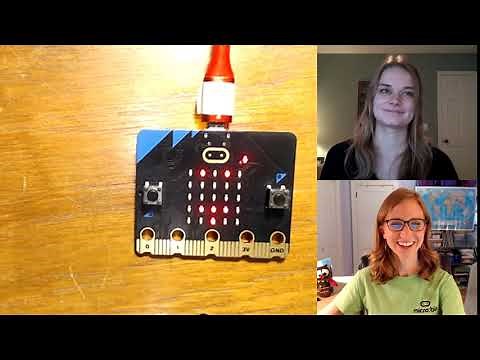 Check out the new micro:bit V2 features | MakeCode at ISTE 2020
