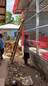 Metal cladding installation new design #reelsfacebook #installation #metalwork | Jeanante Valera