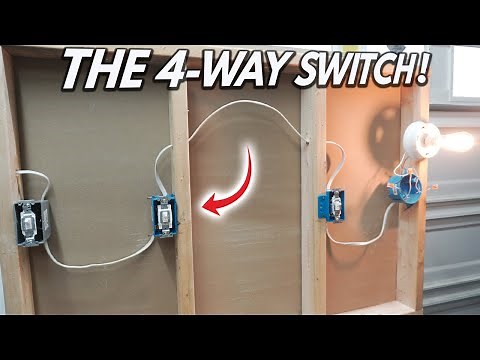 How To Wire A 4-Way Switch System Explained (2022) | Easy DIY Step By Step Tutorial For Beginners!