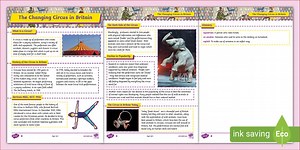 The Changing Circus in Britain Fact File