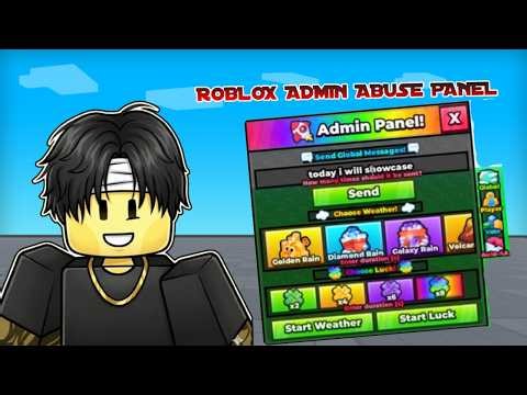 ADMIN PANEL WITH COMMANDS | ROBLOX STUDIO | RobloxStudio Admin Abuse Panel | Best Roblox Admin Panel