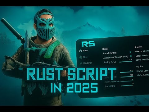 RUST SCRIPT NO RECOIL 2025 | UNDETECTED SCRIPT | FREE RUST SCRIPT IN 2025