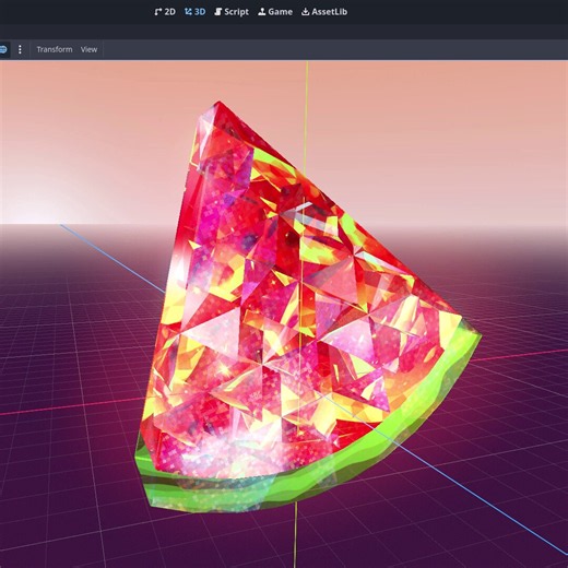 A simple way to make a crystal surface shader in Godot 💎 https://t.co/hLHBiQ05zV#godot #gamedev