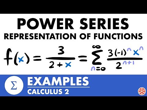 Power Series - Representation of Functions Examples | Calculus 2 - JK Math