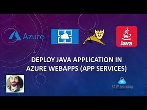 Deploy java application in Azure webapps (App services)