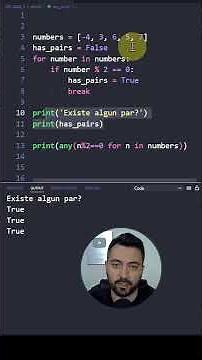 Función any() and all() en Python
