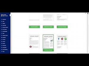 Setting up an Email Blast Campaign