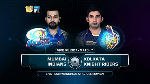 IPL 2017 M7: MI vs KKR – Match Highlights | IPLT20