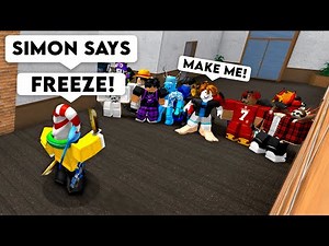 Simon Says in Murder Mystery 2.. (Roblox Movie)