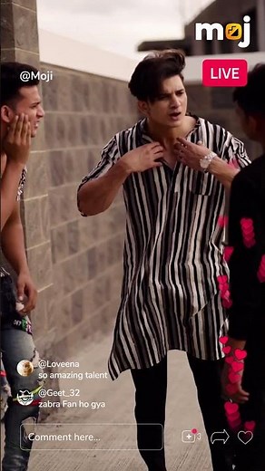 Join & Watch Live Stream Acting Videos On Moj. Download Now!