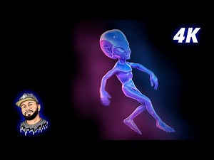 Cyberpunk Alien VJ Loop 4K – 2 Hours | Bioluminescent Dark Visuals for DJs & LED Walls