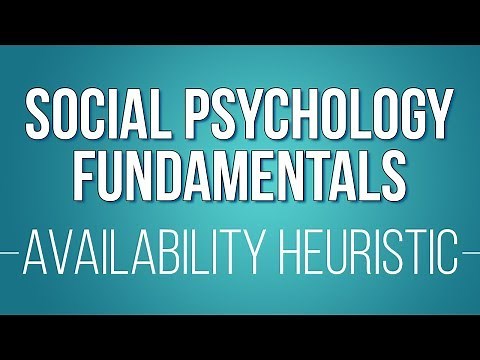 The Availability Heuristic (Learn Social Psychology Fundamentals)