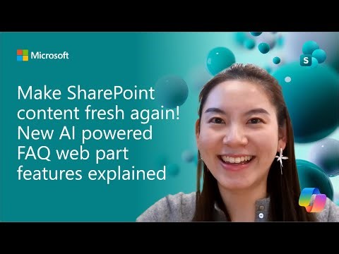 Keeping Content Fresh in the SharePoint FAQ Web Part - Powered by Microsoft 365 Copilot | Microsoft Community Hub
