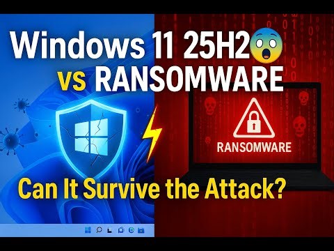 Windows 11 25H2 vs Ransomware – Can Microsoft’s New Security Stop the Attack?